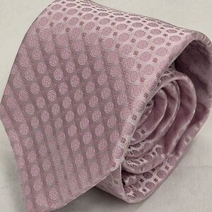 Calvin Klein Collection Pink Patterned Tie